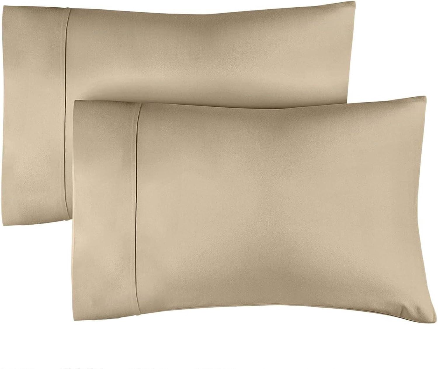 Pillowcase Set of 2, 400 Thread Count 100% Cotton - CGK Linens