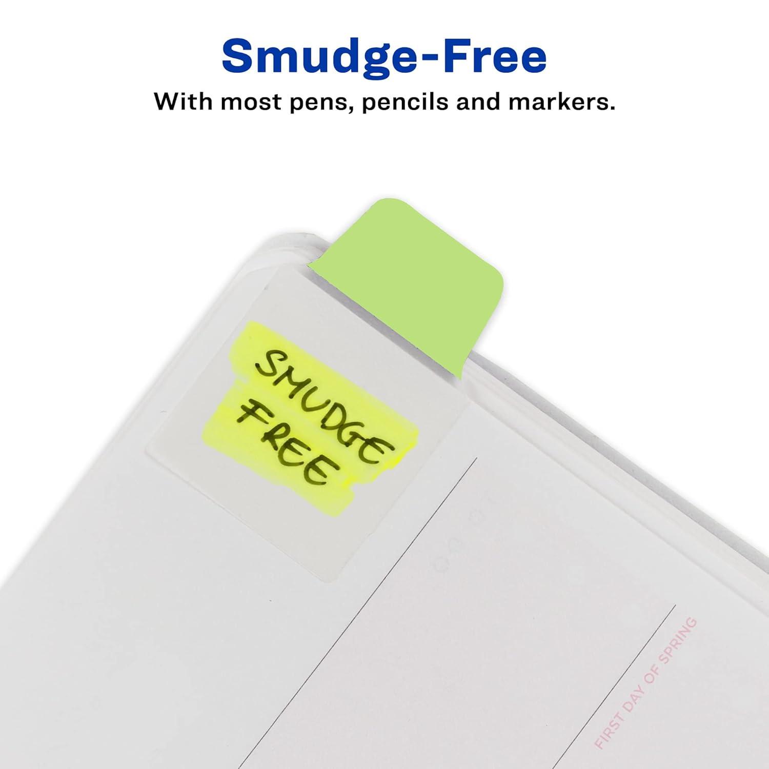 Avery Mini Ultra Tabs, 1" x 1.5", 2-Side Writable, Pastel Colors, 40 Repositionable Tabs, 72 Packs (74761)