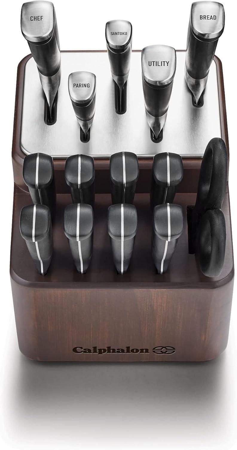 Calphalon ® Premier SharpIN ™ 15-Piece Knife Block Set with Self-Sharpening Knife Block