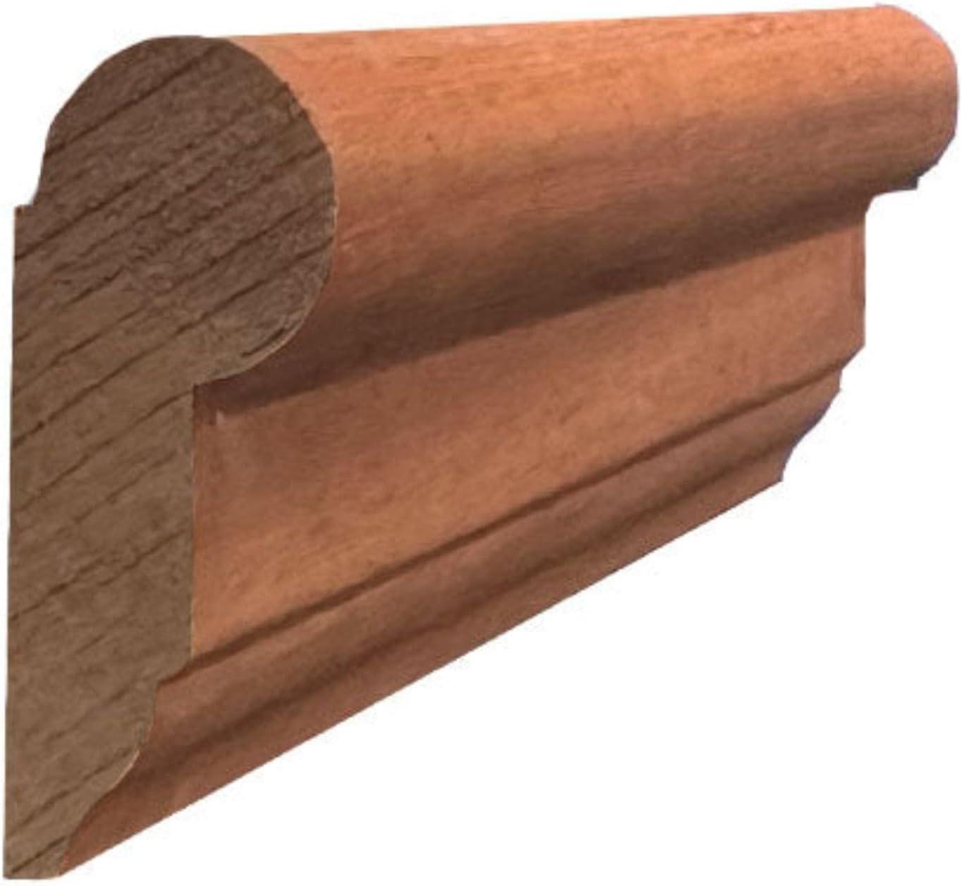 NewMouldings EWPC11 Picture Hanging Rail 1-5/8" Tall x 11/16" Moulding. Unfinished