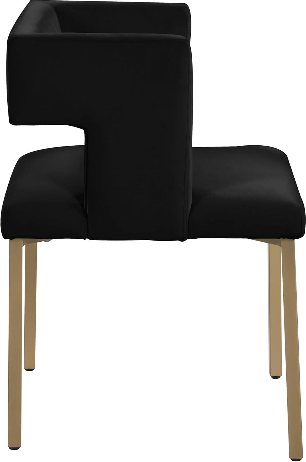 Inga 19'' H Velvet Upholstered Side Chair