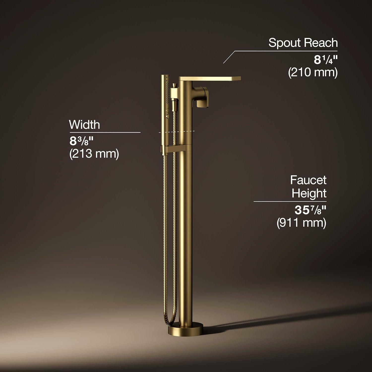 Composed Freestanding Bath Faucet