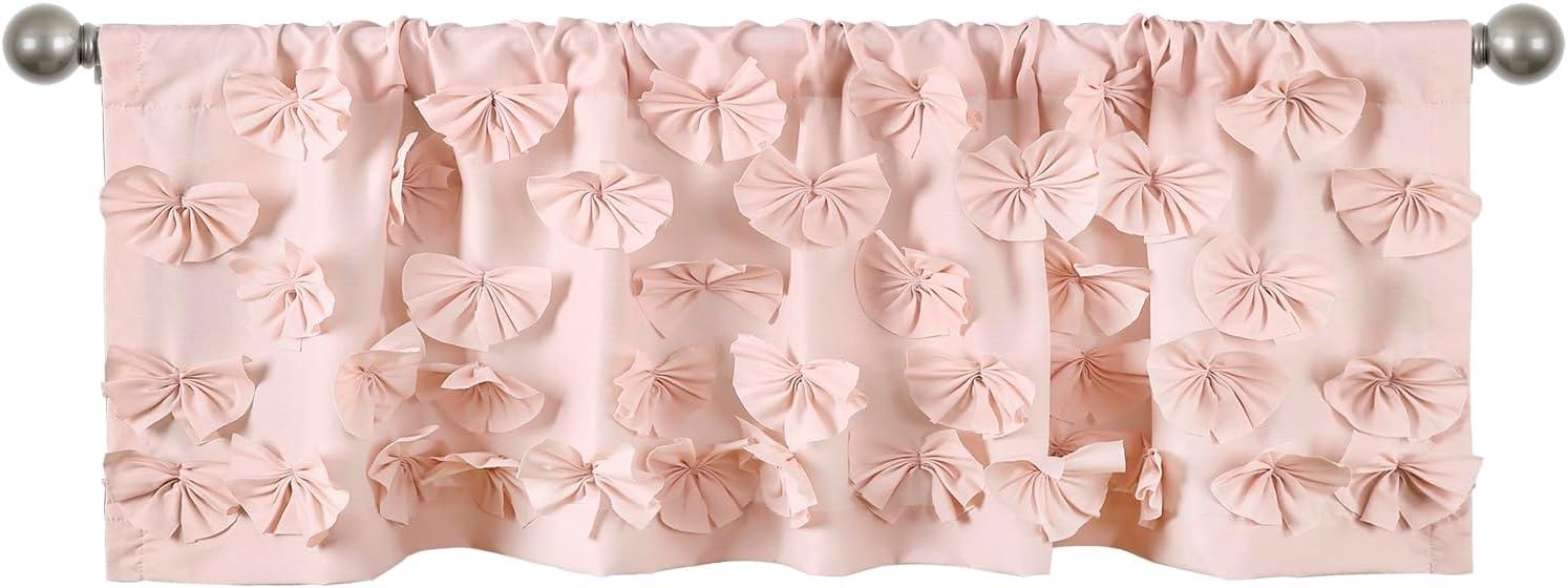 Lush Decor Scalloped 52'' W Window Valance