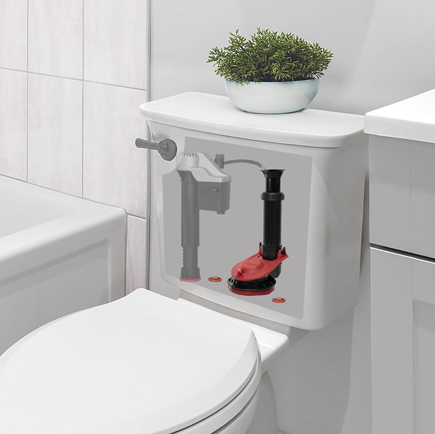 FLUSH VALVE ADJUSTABLE (Pack of 1)