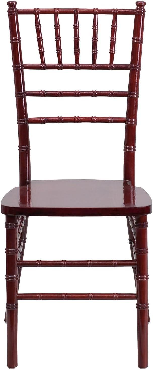 Elegant Mahogany Wood Chiavari Banquet Chair