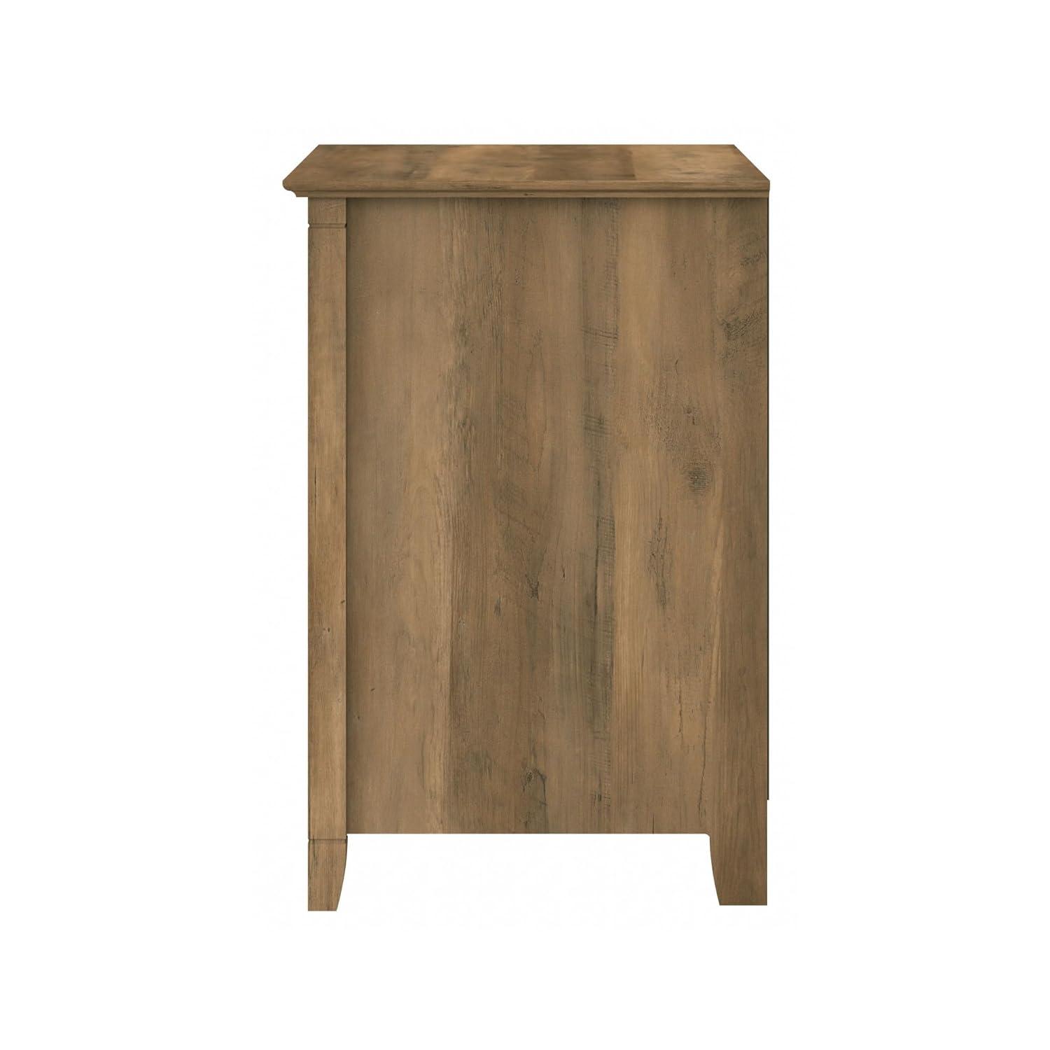 Bush Furniture Key West Lateral File Cabinet, 2 Drawer, Reclaimed Pine