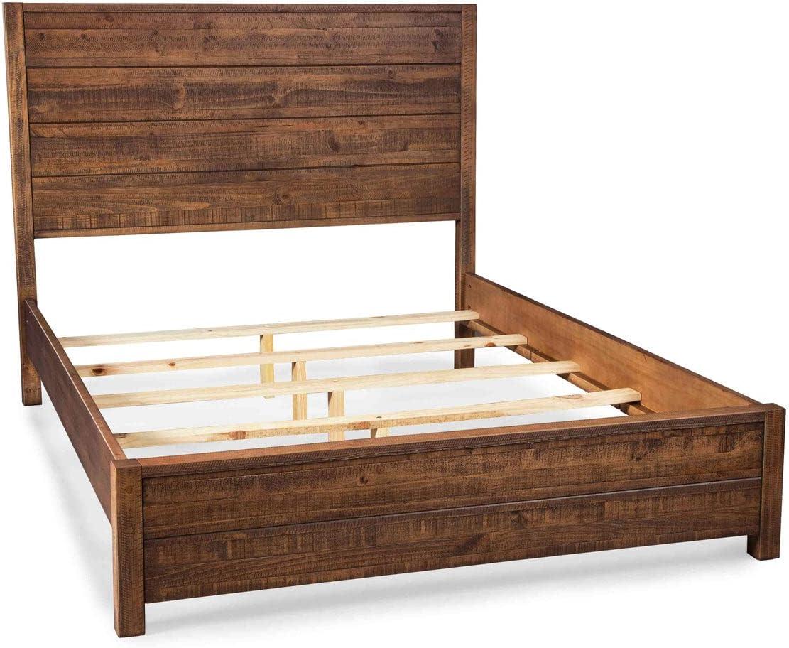 Montauk Solid Wood Panel Bed