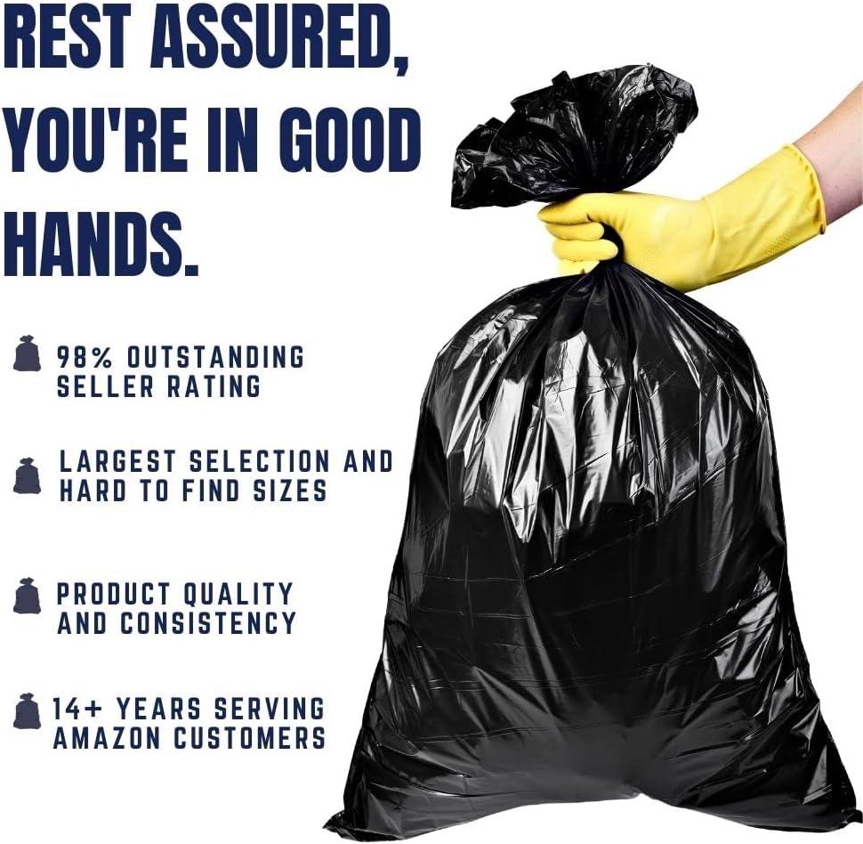 Plasticplace 12-16 Gallon Trash Bags (250 Count)