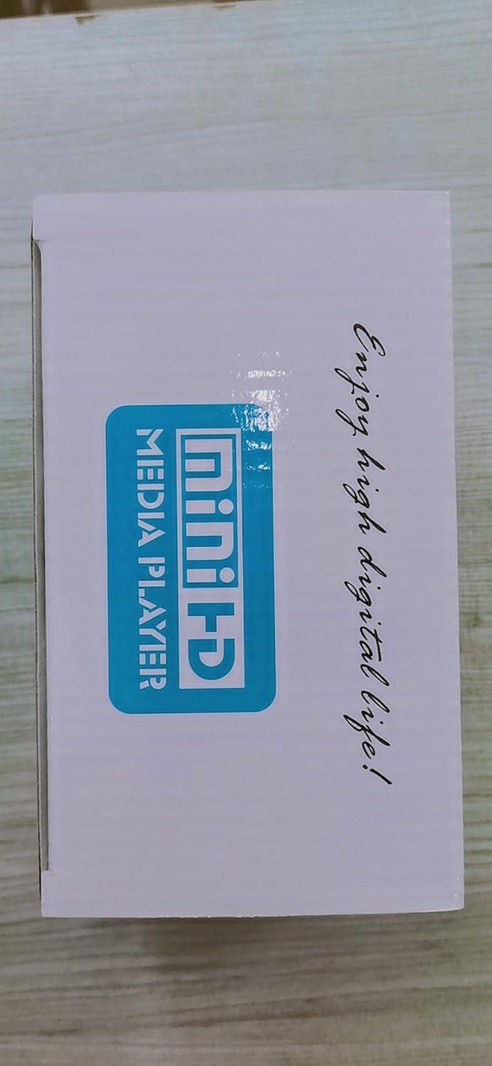 AGPTEK Updated 4K@30hz HDMI TV Media Player with HDMI/AV/VGA Output, Digital MP4 Player for 14TB HDD/ 256G USB Drive/SD Card/H.265 MP4, with Remote Control for MP3 AVI RMVB MPEG etc