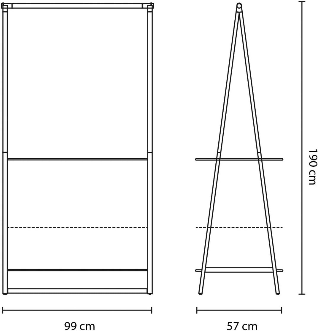 Brabantia Linn Garment Clothes Rack, Small