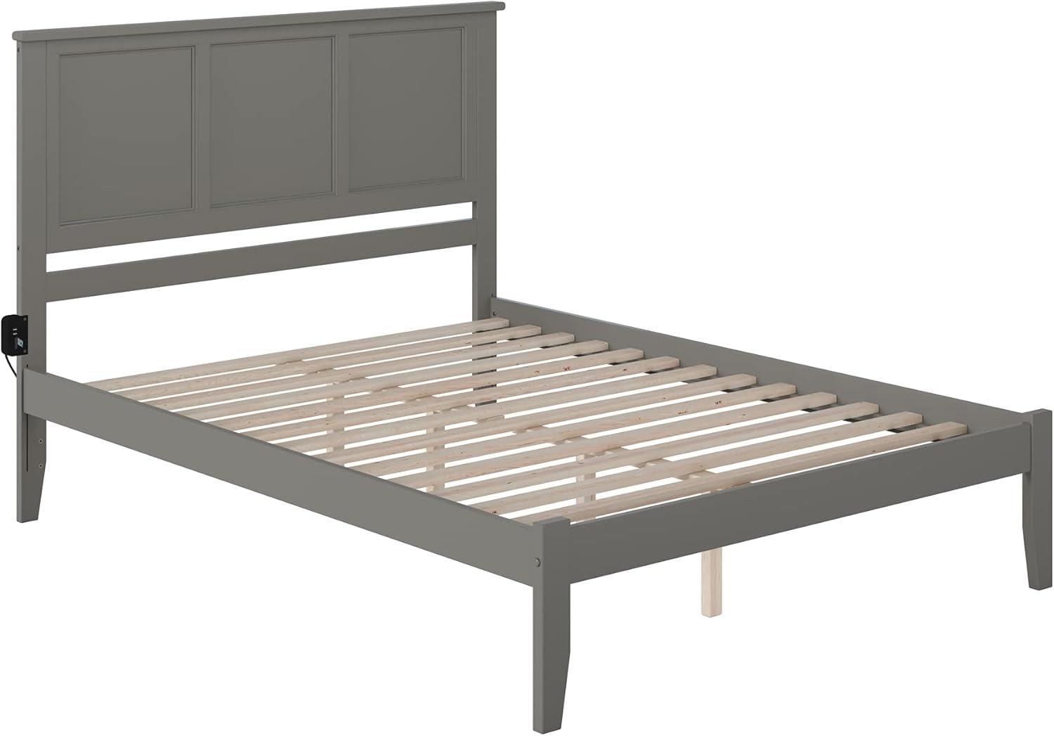 Madison Platform Bed with Open Foot Board in Multiple Colors and Sizes