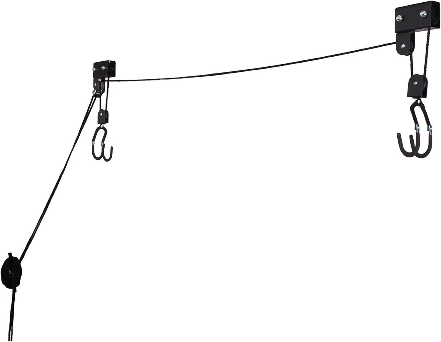 Kayak & Canoe Lift Hoist Kayak For Garage / Canoe Hoists 125 lb Capacity Lifetime Warranty by RAD Sportz