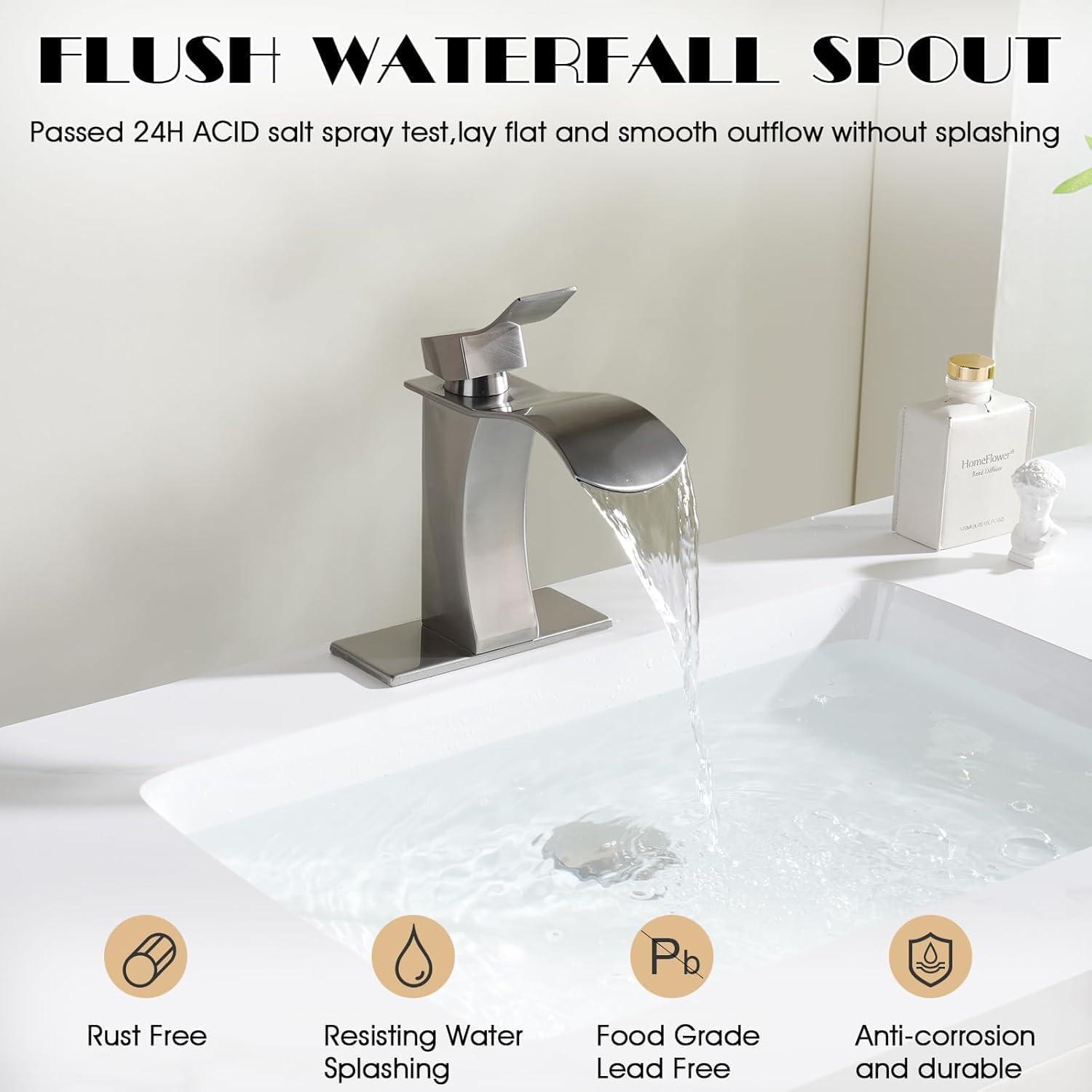 Single-Hole Single-handle Bathroom Faucet