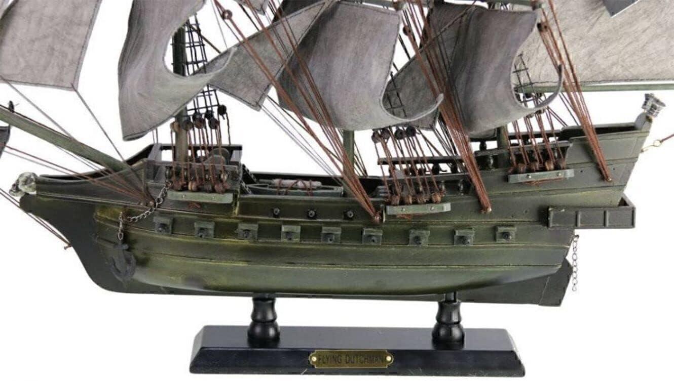 Wooden Flying Dutchman Limited Model Pirate Ship - 26 in.