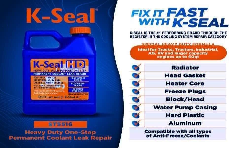 K-Seal ST5516 Permanent Coolant Leak Repair 16oz.