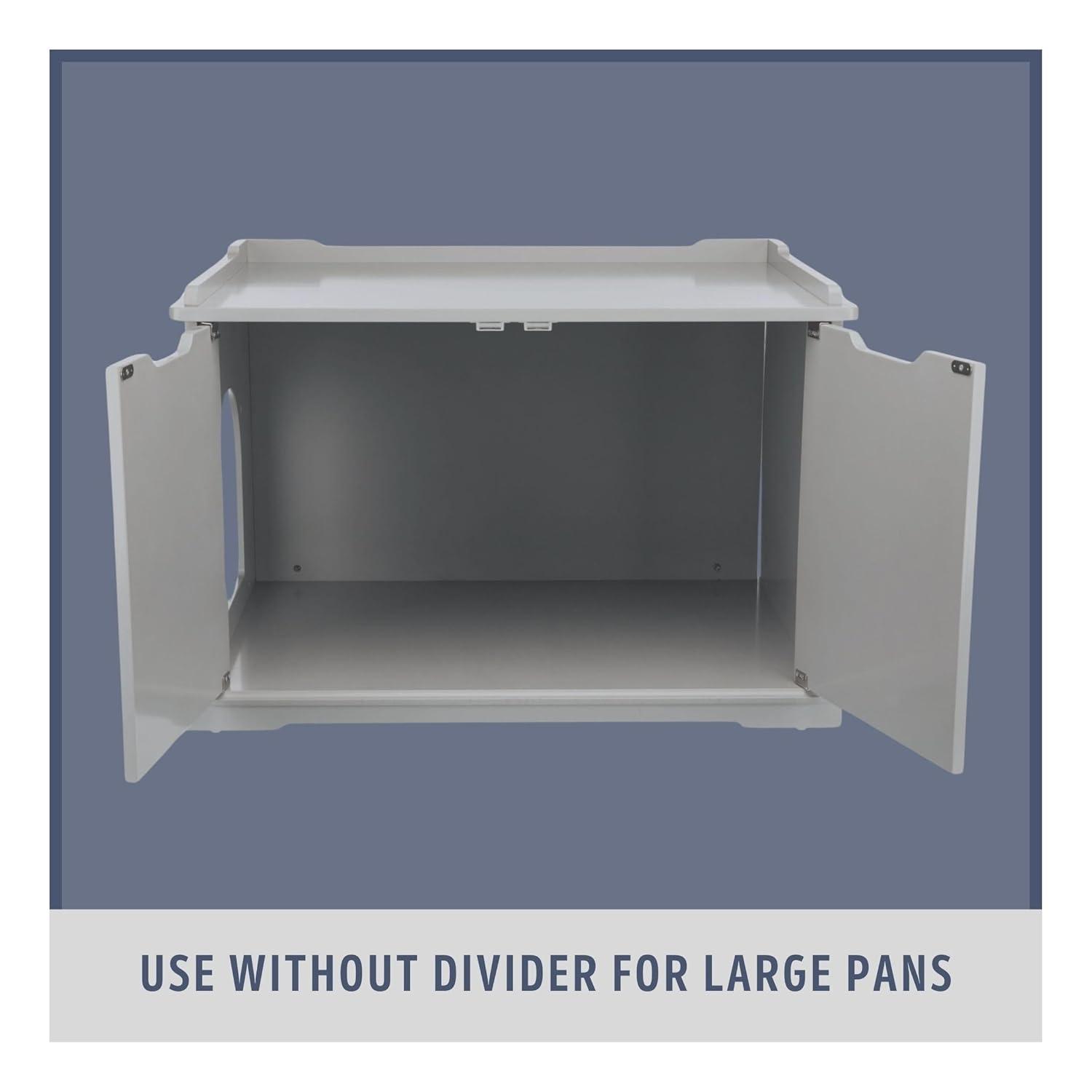 TRIXIE TRIXIE XL Furniture Style Litter Box Enclosure and Pet Home, Hidden Cat Litter Box