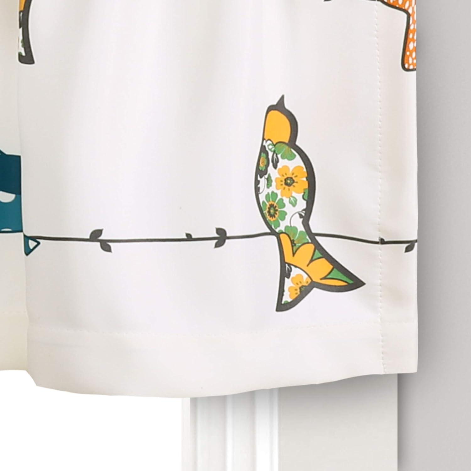 Torre & Tagus Rowley Birds Tailored 52'' W Window Valance