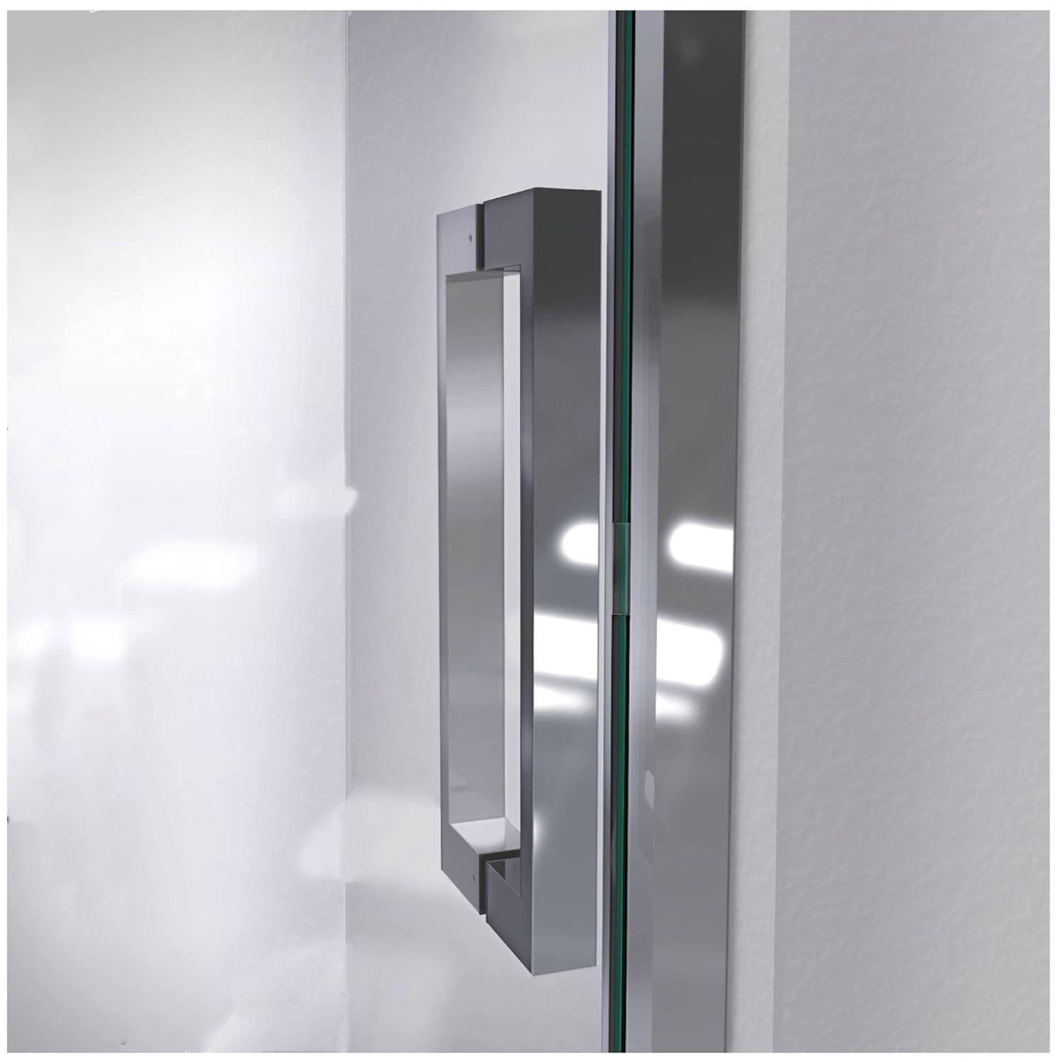 Mirage-Z 56'' W x 58" H Single Sliding Frameless Tub Door with ClearMax™ Technology