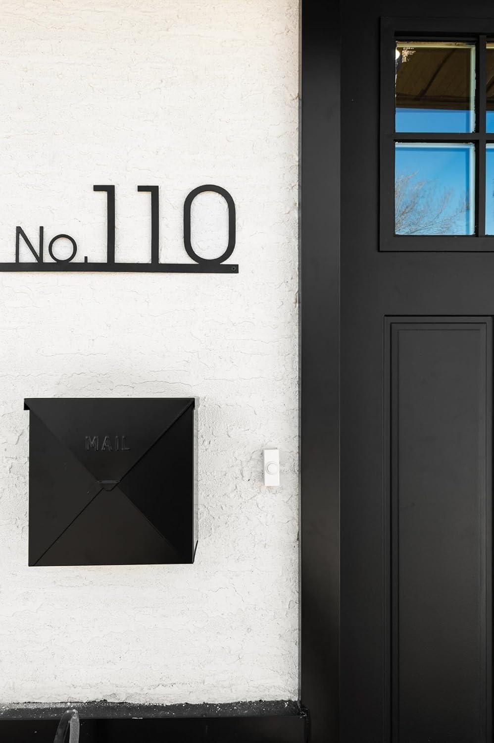 Chicago Industrial Style Wall Mounted Mailbox