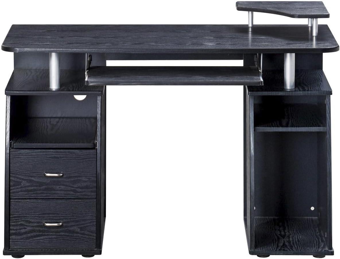 Hokku Designs Techni Mobili Complete Computer Workstation Desk With Storage