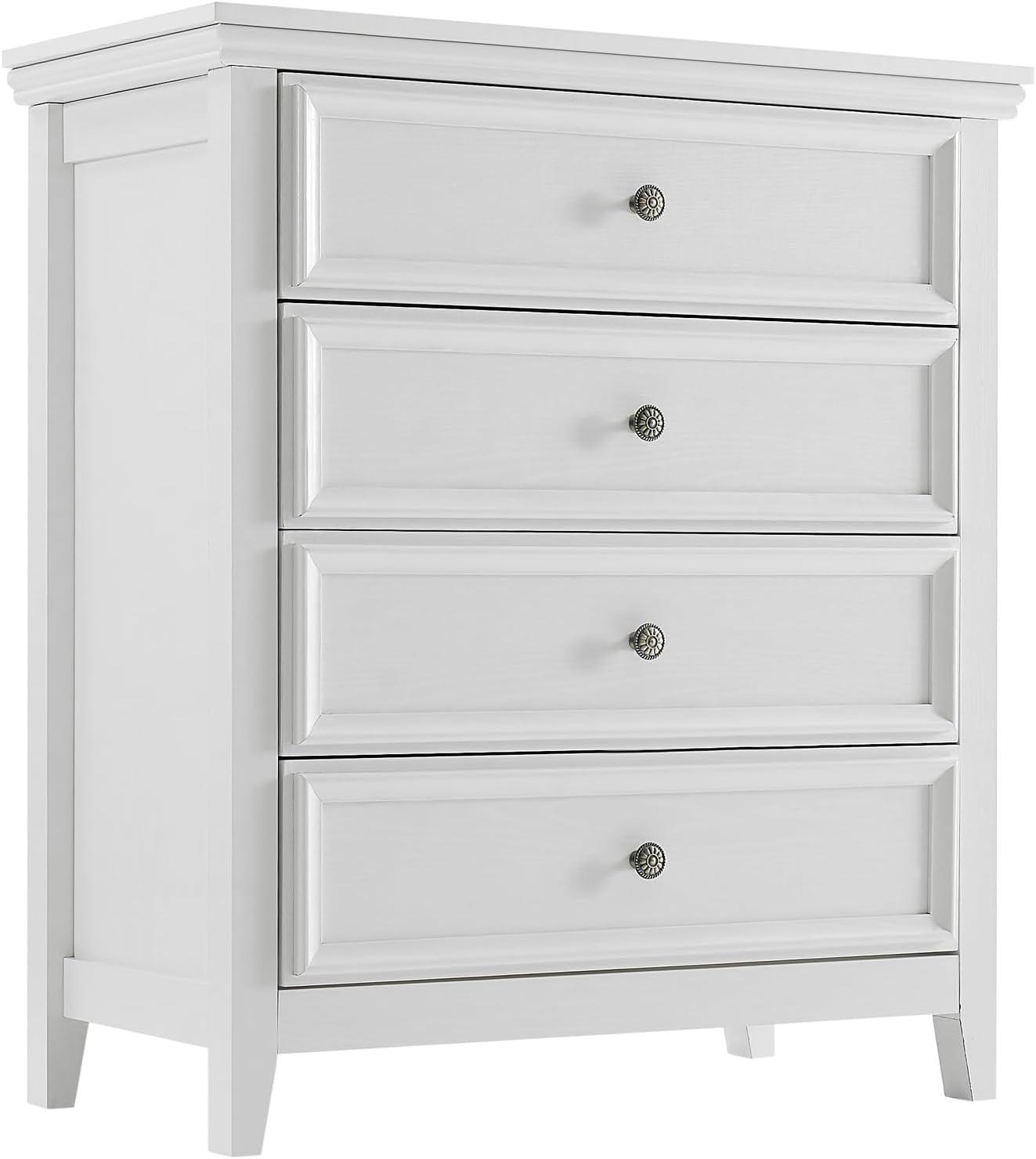 Drawers Dresser for Bedroom White - 5-drawer