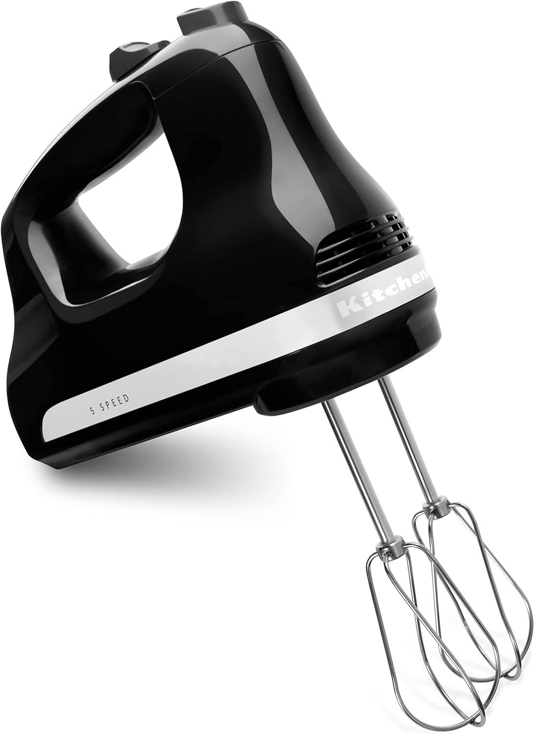 KitchenAid ® Onyx Black 5-Speed Hand Mixer
