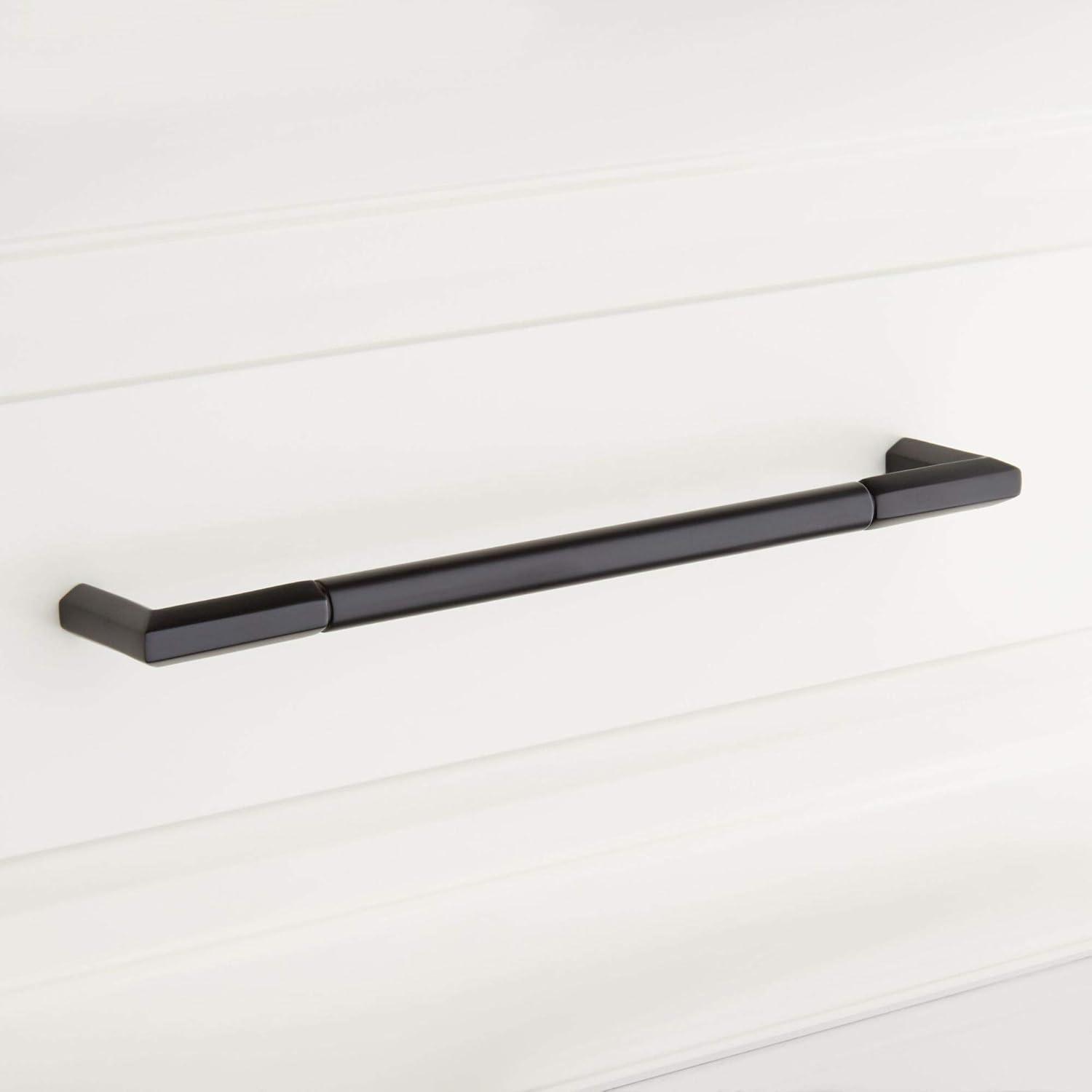 Lunata 8" Brushed Brass Cabinet Pull with Mounting Hardware