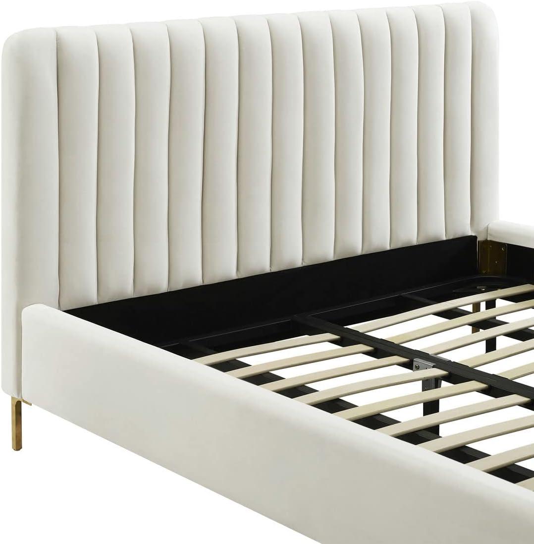 TOV Furniture Angela Cream Bed in Full