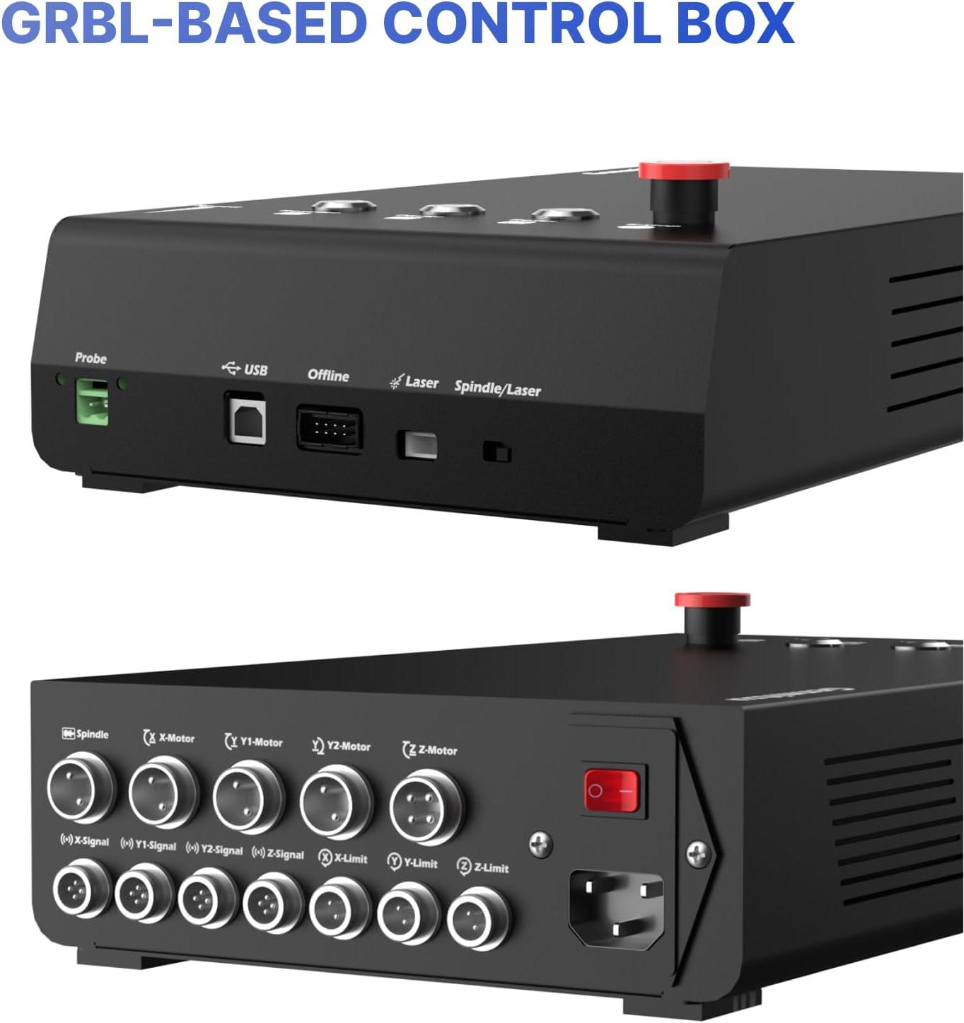 Genmitsu CNC Router Machine PROVerXL 4030 V2, Fast Speed for Wood Metal Acrylic PCB MDF, Upgrade 3 Axis Engraving Machine with Closed-Loop Motor and Ball Screw