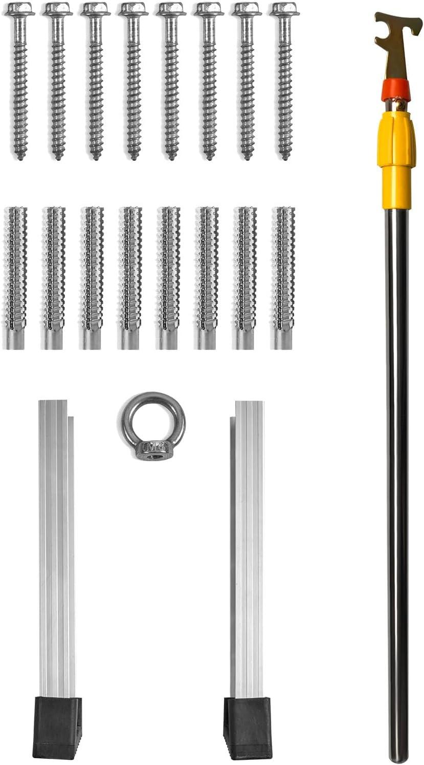 VEVOR 12 - Step Aluminum Lightweight Attic Ladder