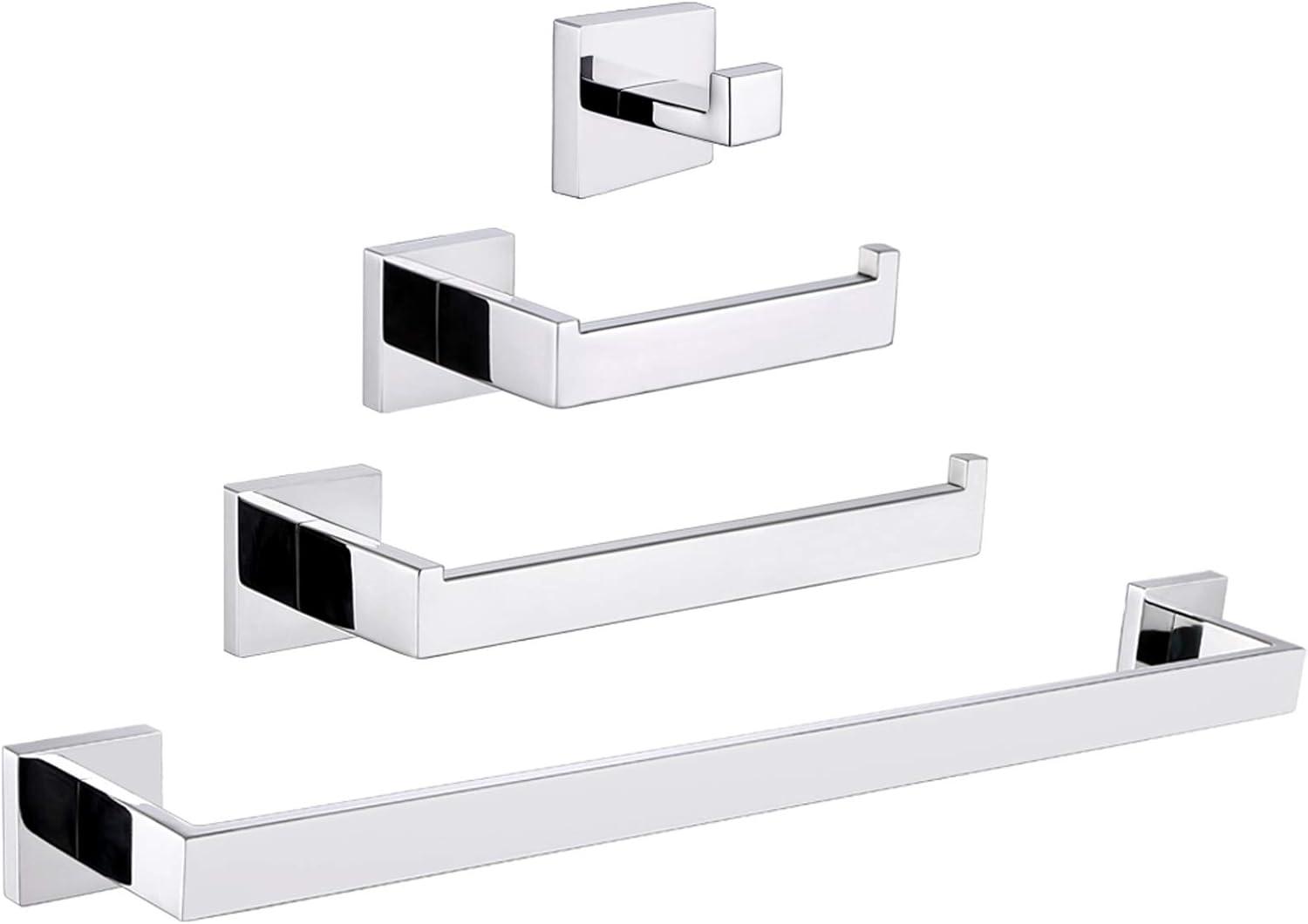 4 - Piece Bathroom Hardware Set