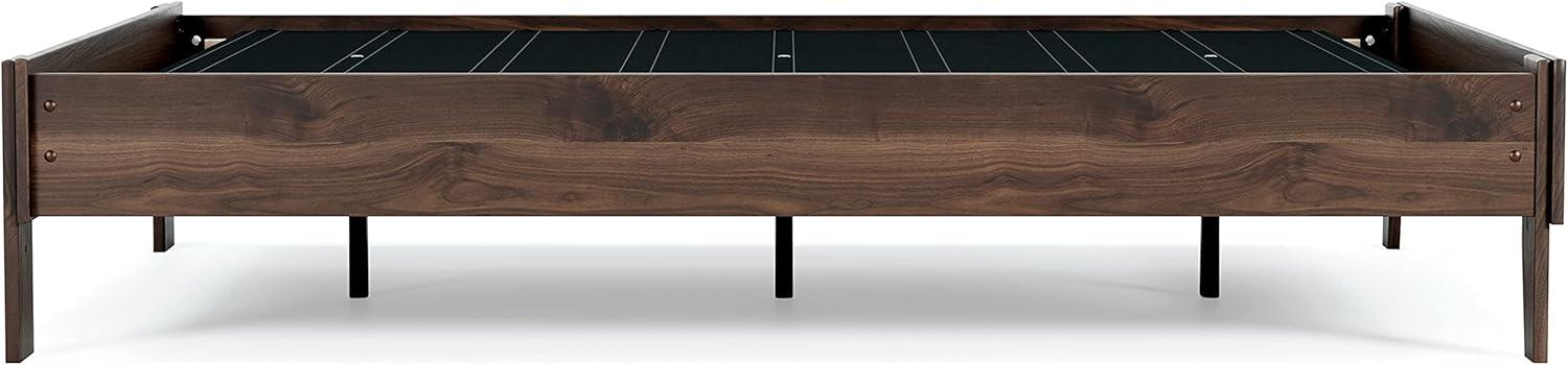 Full Calverson Platform Bed Mocha - Signature Design by Ashley