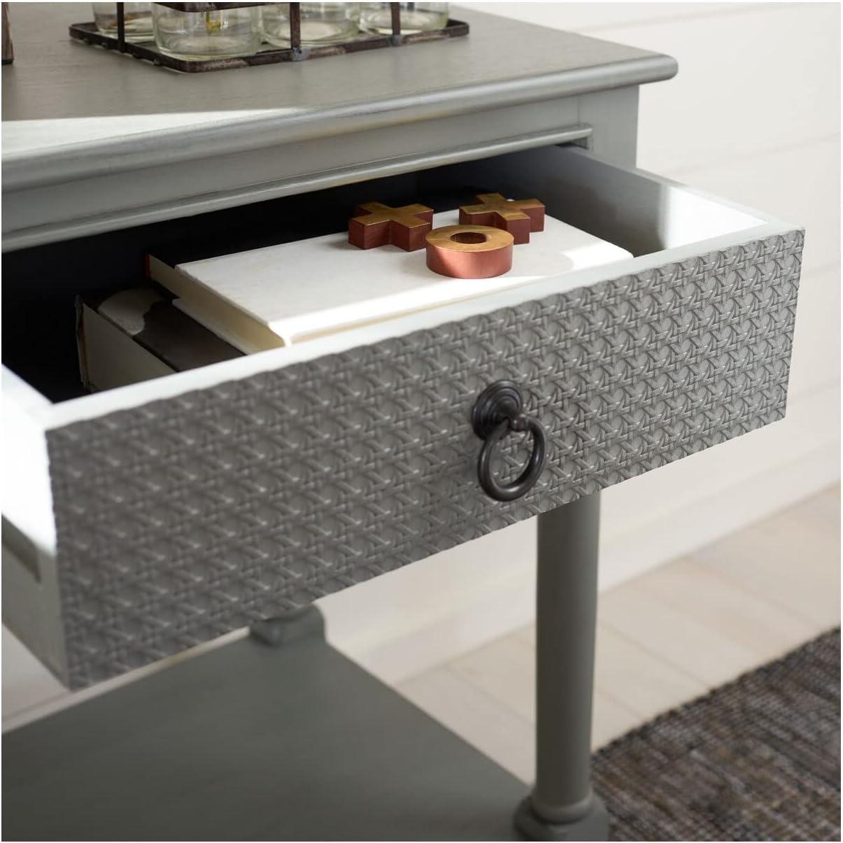 Haines 1 Drawer Accent Table  - Safavieh