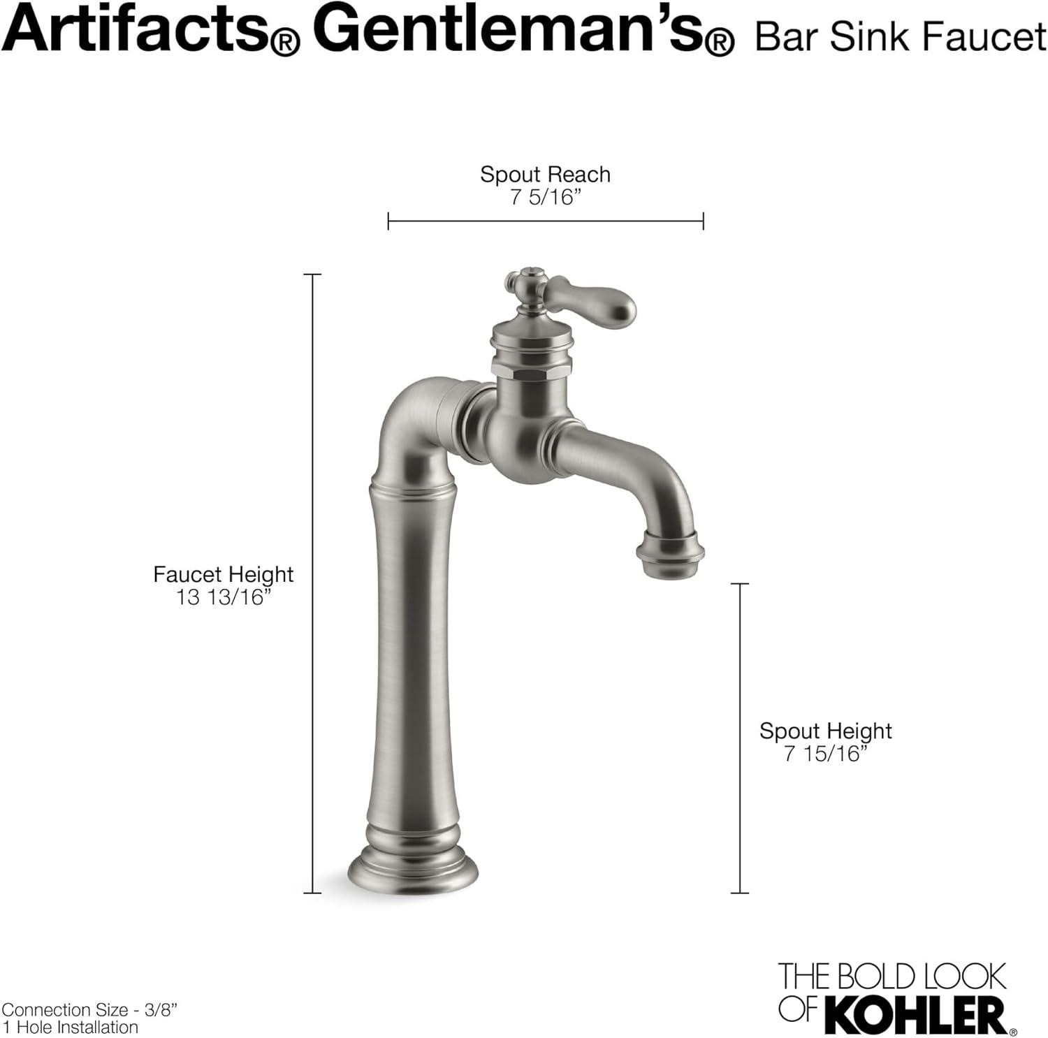 Artifacts® Gentleman's Bar Faucet with Accessories