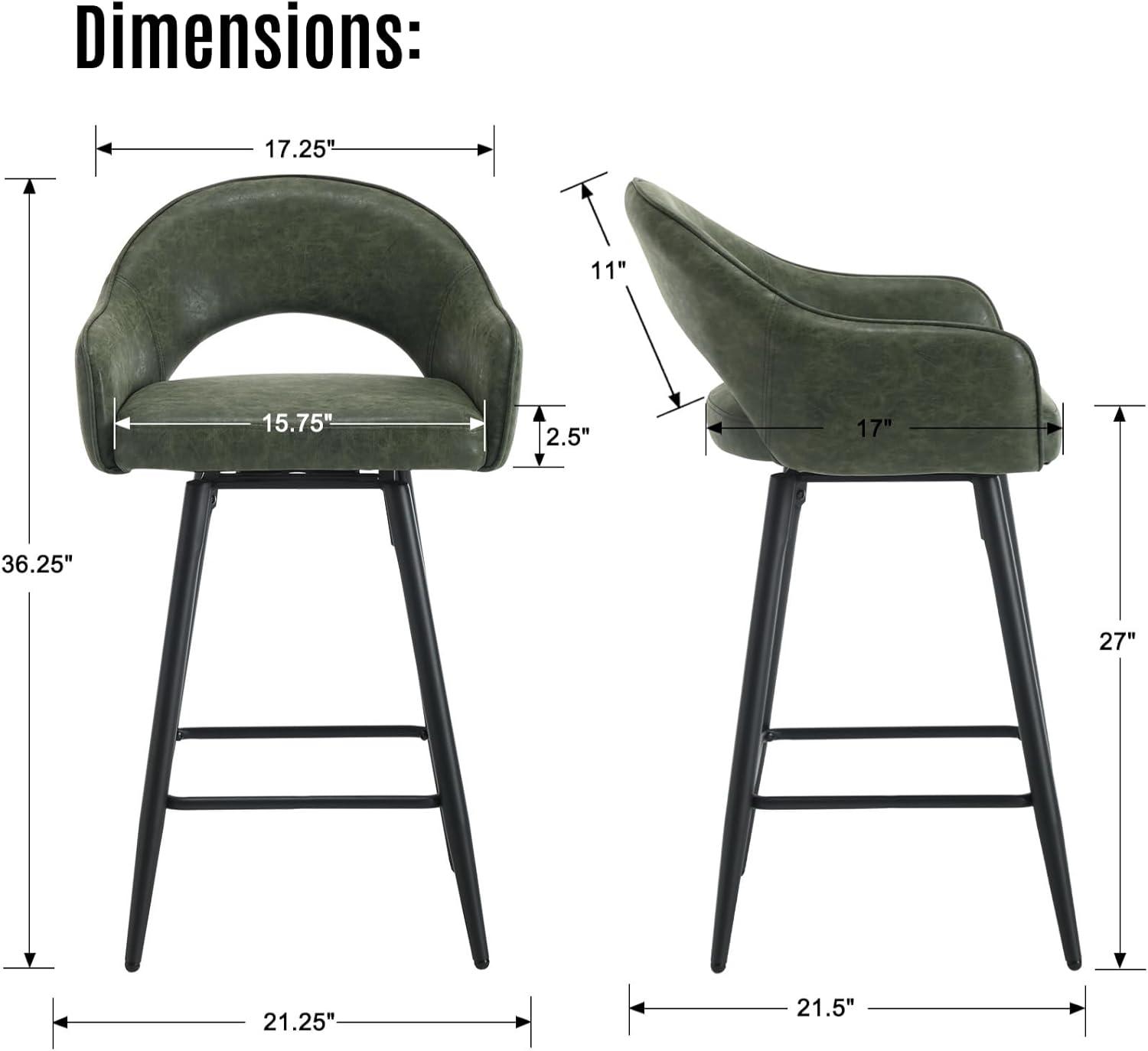 Swivel 27'' Counter Stool