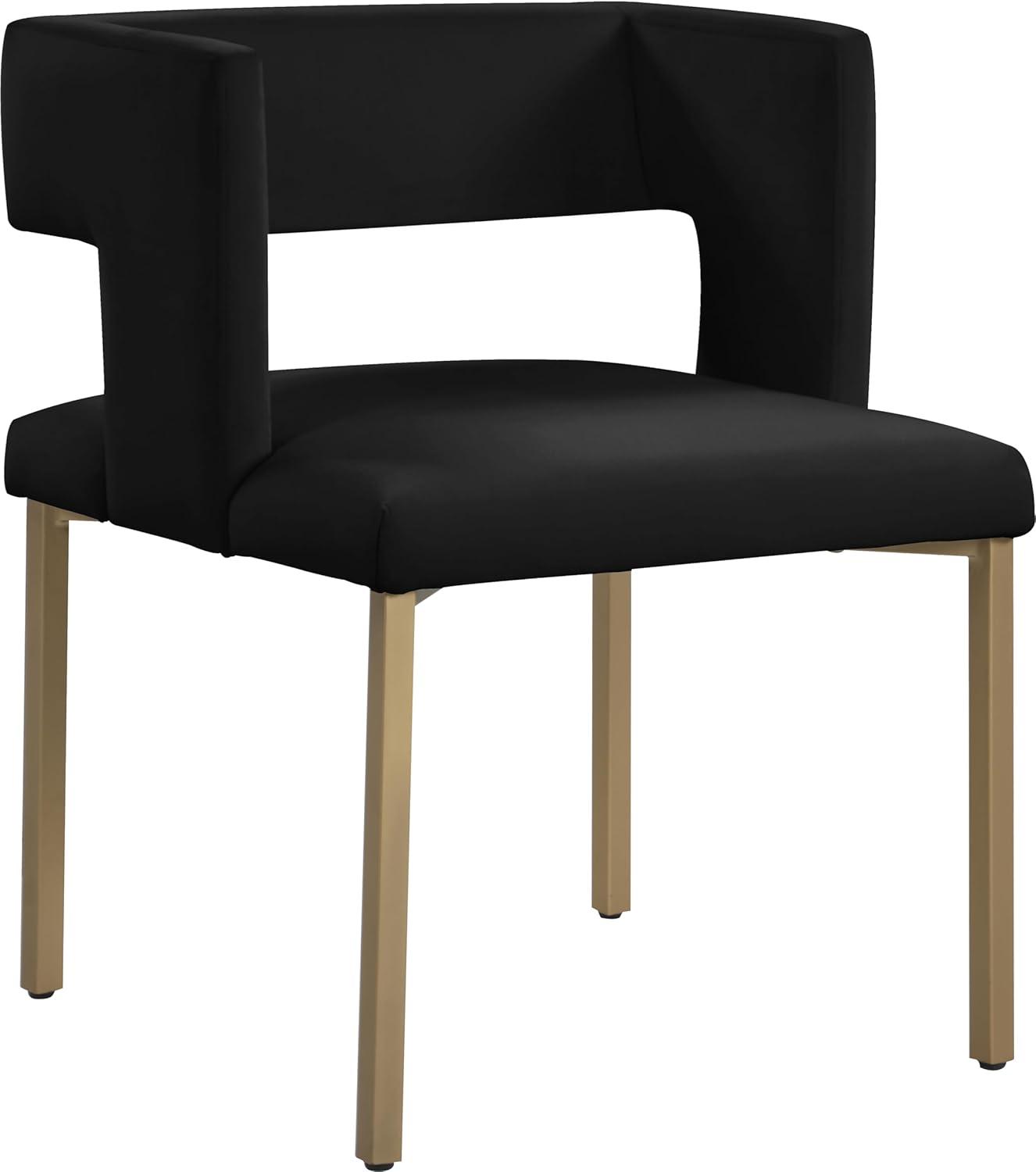 Inga 19'' H Velvet Upholstered Side Chair