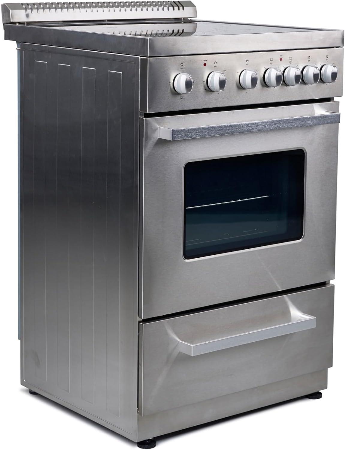 Premium Levella 24 in 2.6 cu ft Electric Range