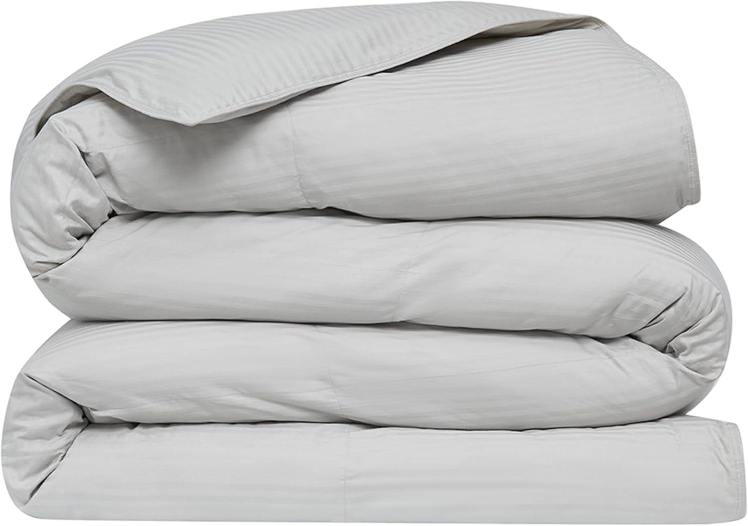 Colossal King White Cotton Down Alternative Comforter