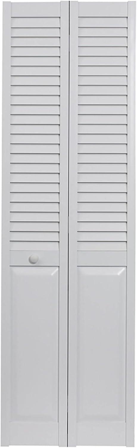 LTL Home Products Seabrooke Louvered PVC Bi-Fold Door & Reviews | Wayfair