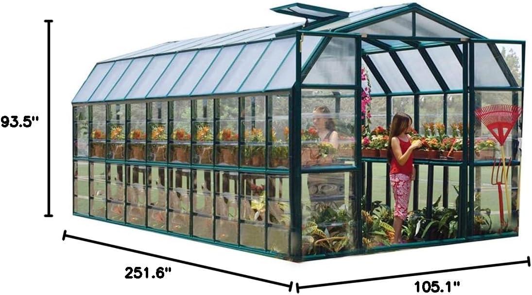 Canopia Palram - Canopia Grand Gardener 2 Clear Greenhouse
