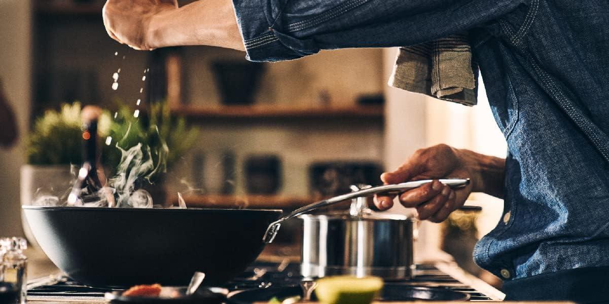 Demeyere Demeyere AluPro Aluminum Nonstick Deep Fry Pan