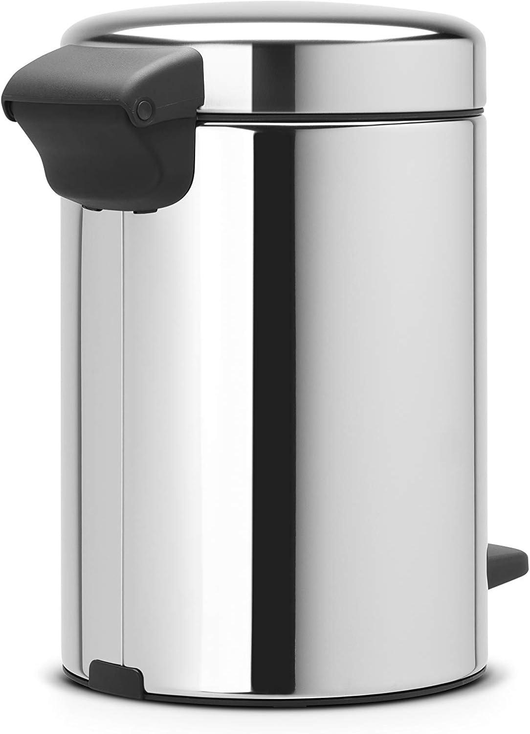 Brabantia NewIcon Step On Trash Can, 0.8 Gallon (3 Liter)