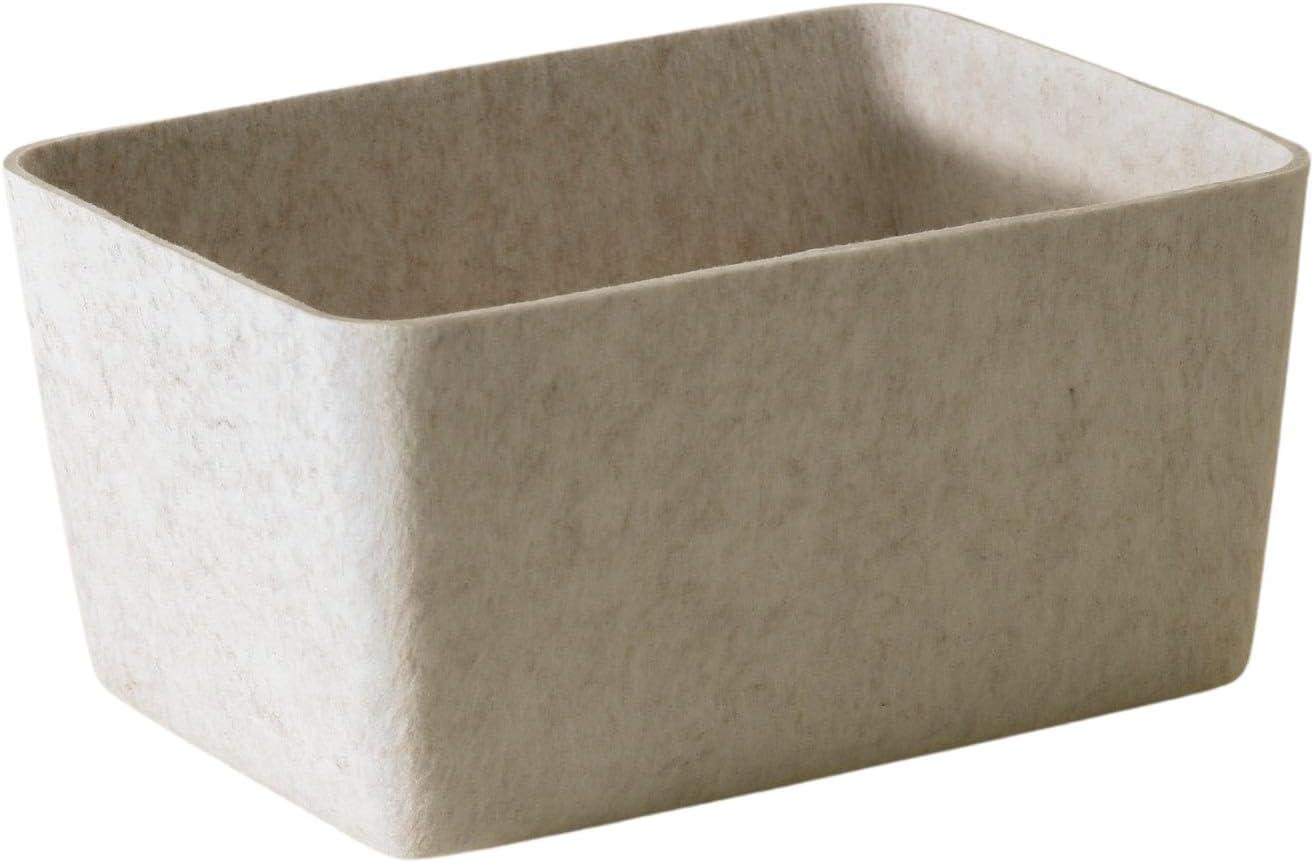 SortJoy Wide Stone Sculpted Storage Bin