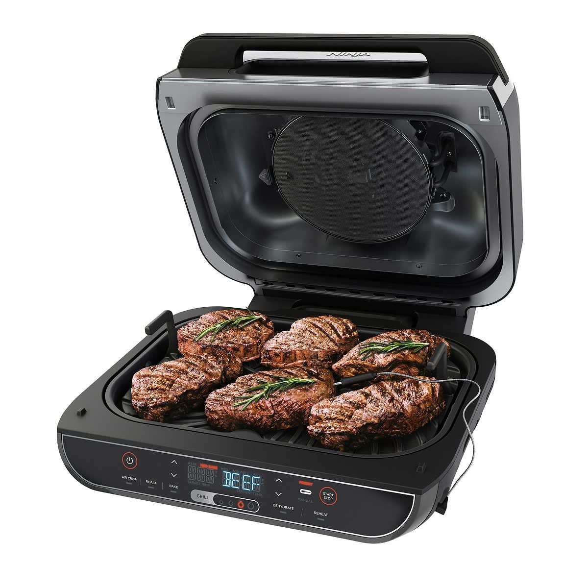 Ninja Ninja Foodi Smart XL 6-in-1 Indoor Grill with 4-qt Air Fryer, Roast, Bake, Broil, & Dehydrate