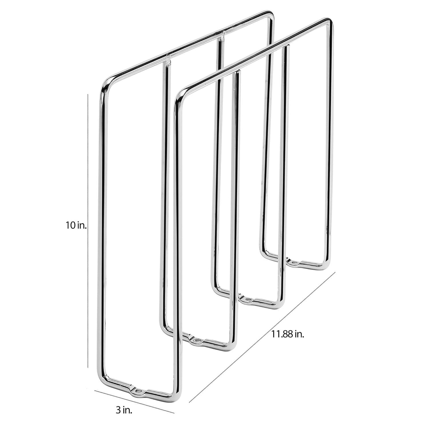 Rev-A-Shelf Rev-A-Shelf 596-10CR-52 Chrome U-Shaped Bakeware Cabinet Organizer (2 Pack) (Set of 2)