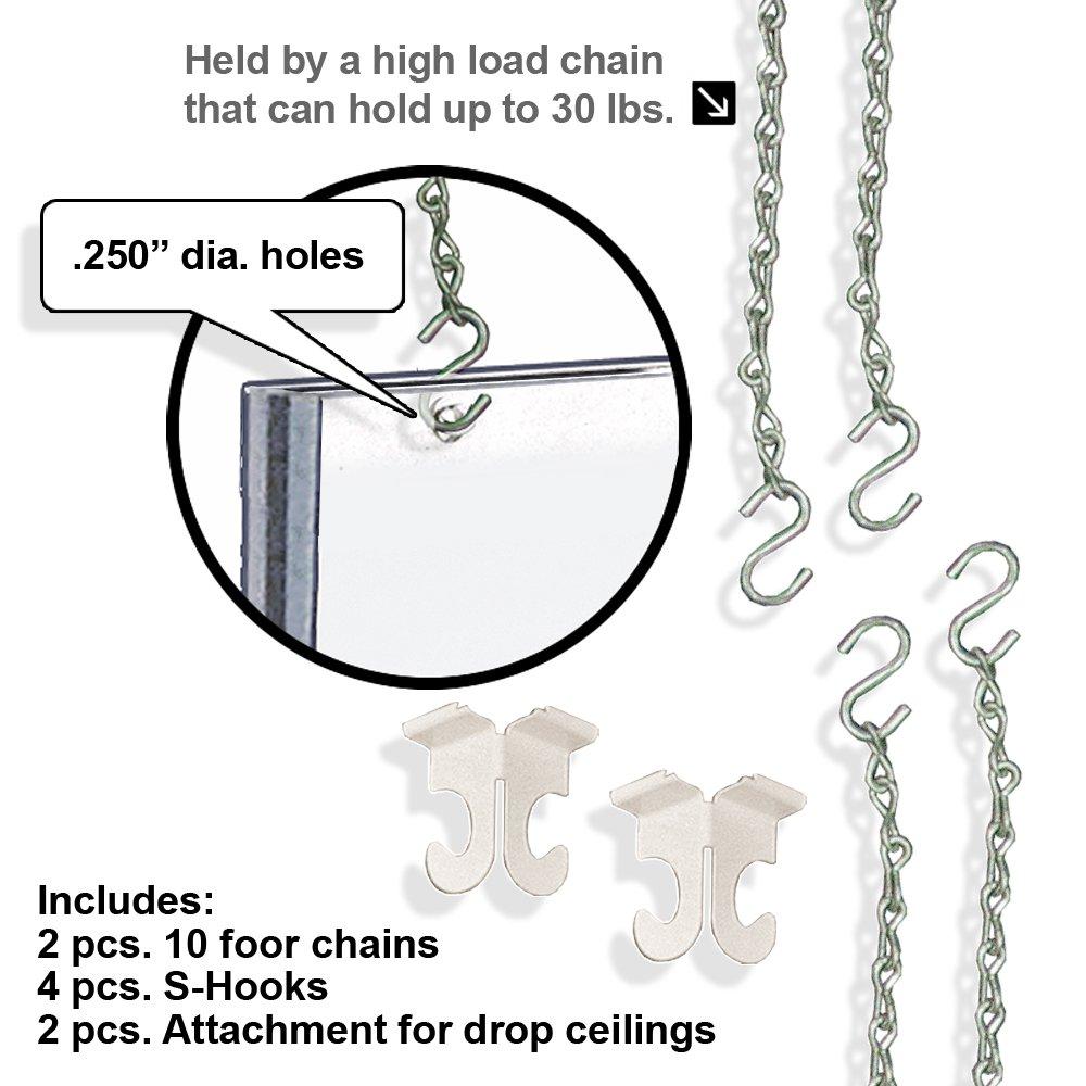 Azar 36" x 24" Hanging Poster Frame 172736