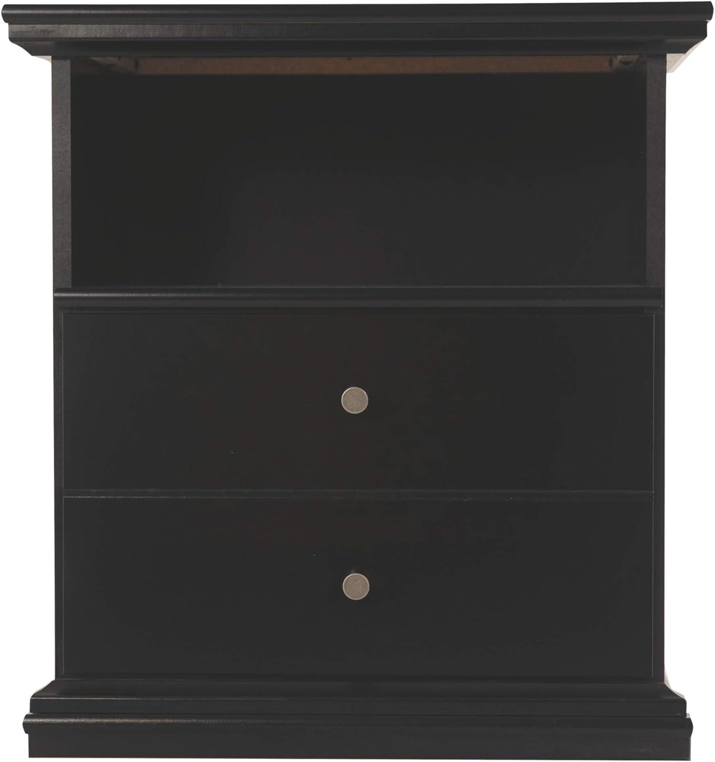 Signature Design by Ashley Casual Maribel Nightstand, Black