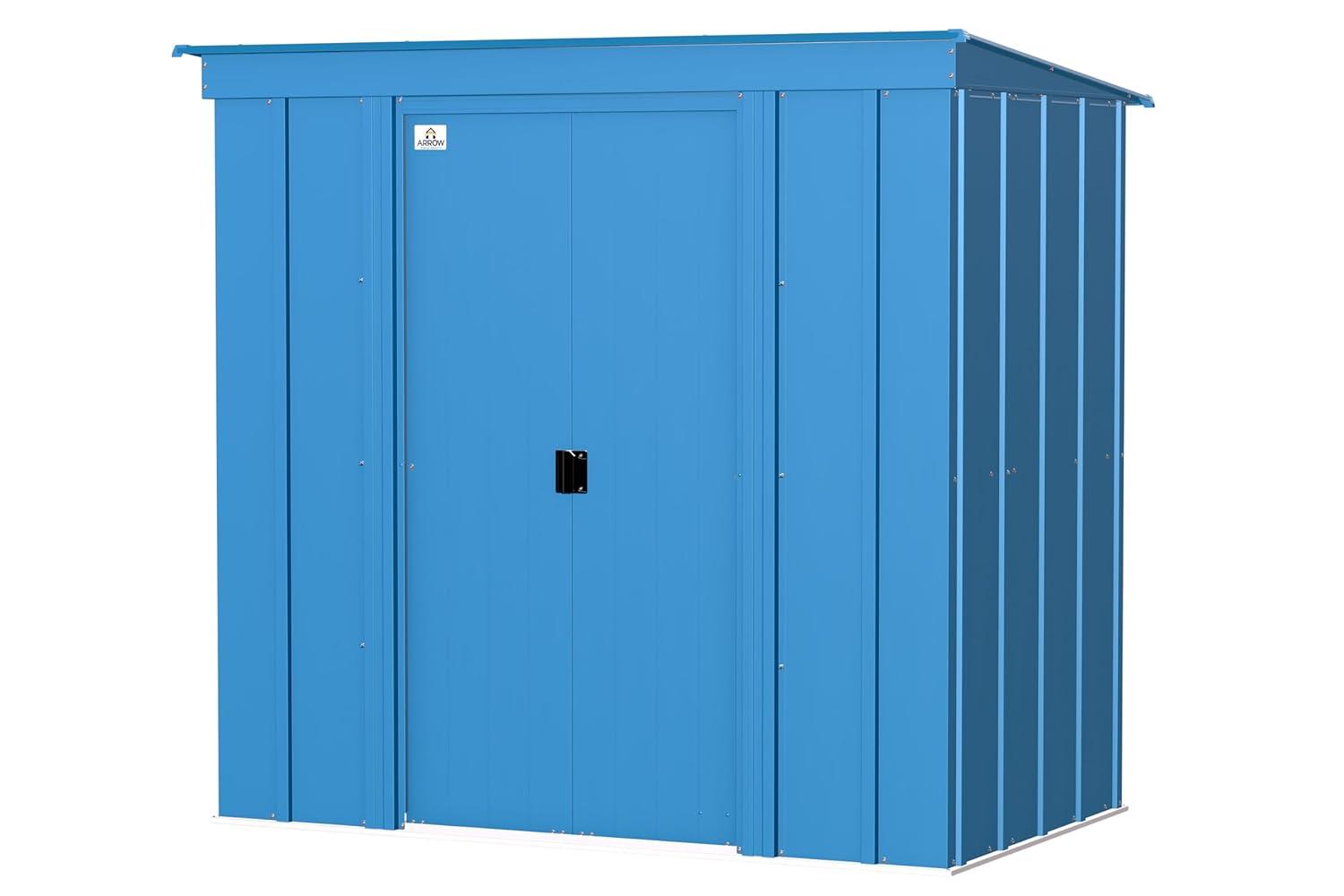 Arrow Arrow 6 ft. W x 4 ft. D Metal Tool Shed