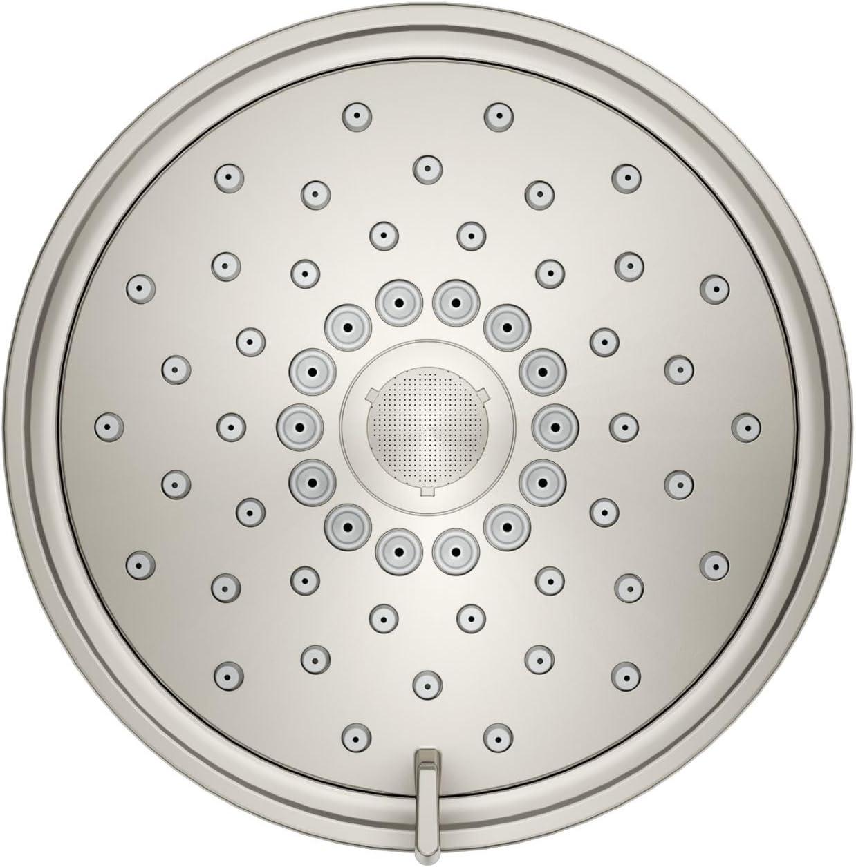 Kohler Purist 2.5 Gpm Multifunction Wall Mount Showerhead, Three Spray Settings, 5.5" High Pressure Spray Head