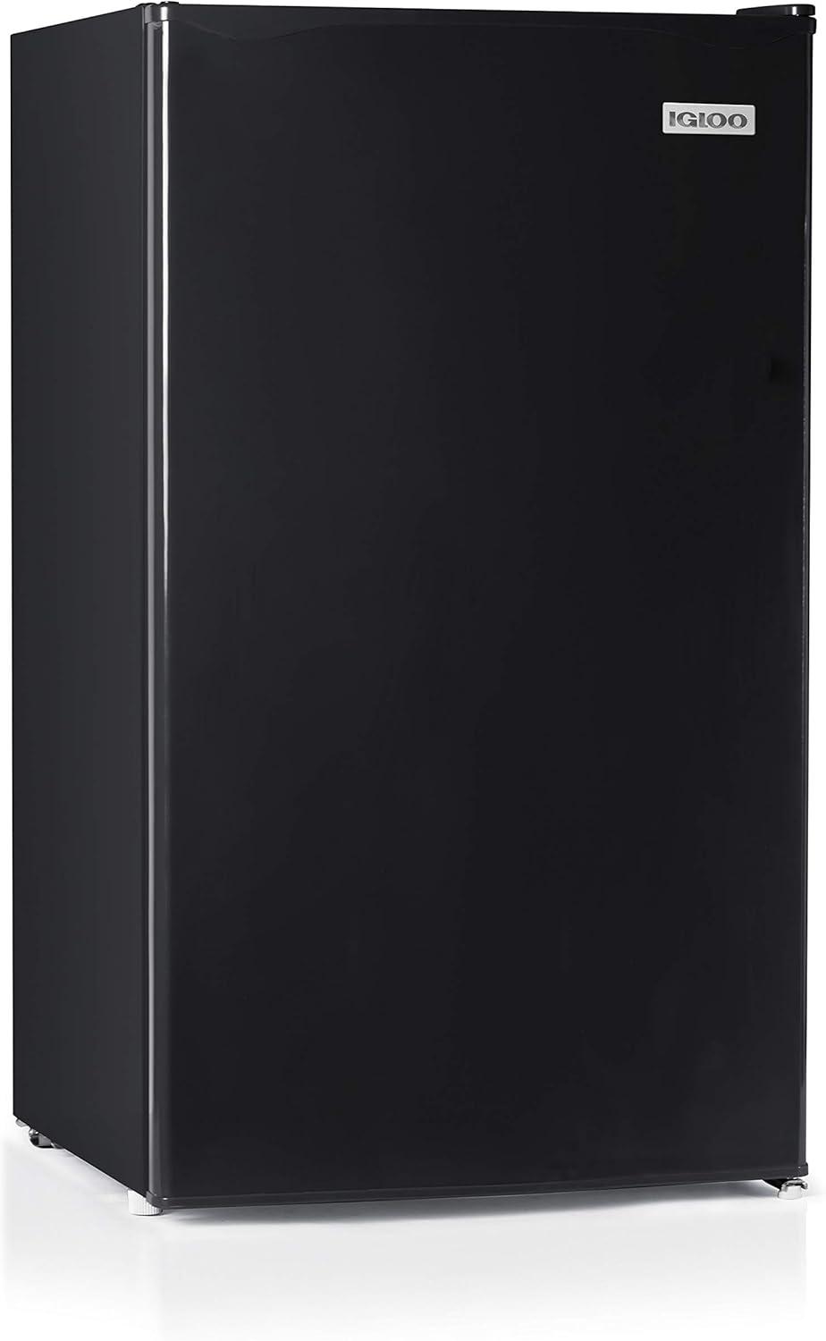 IGLOO 3.2 Cu Ft Black Refrigerator w/ Freezer, IRF32BK6A